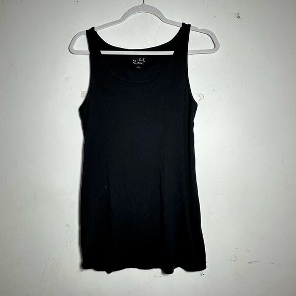 Isabel Maternity Ingrid & Isabel Black Tank Top Size L Layering FLAW - Picture 4 of 10